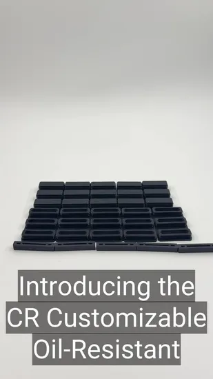 Custom-Pattern Perforated Silicone Strips: 3-Row Vented Design for PCB Conformal Coating Masking